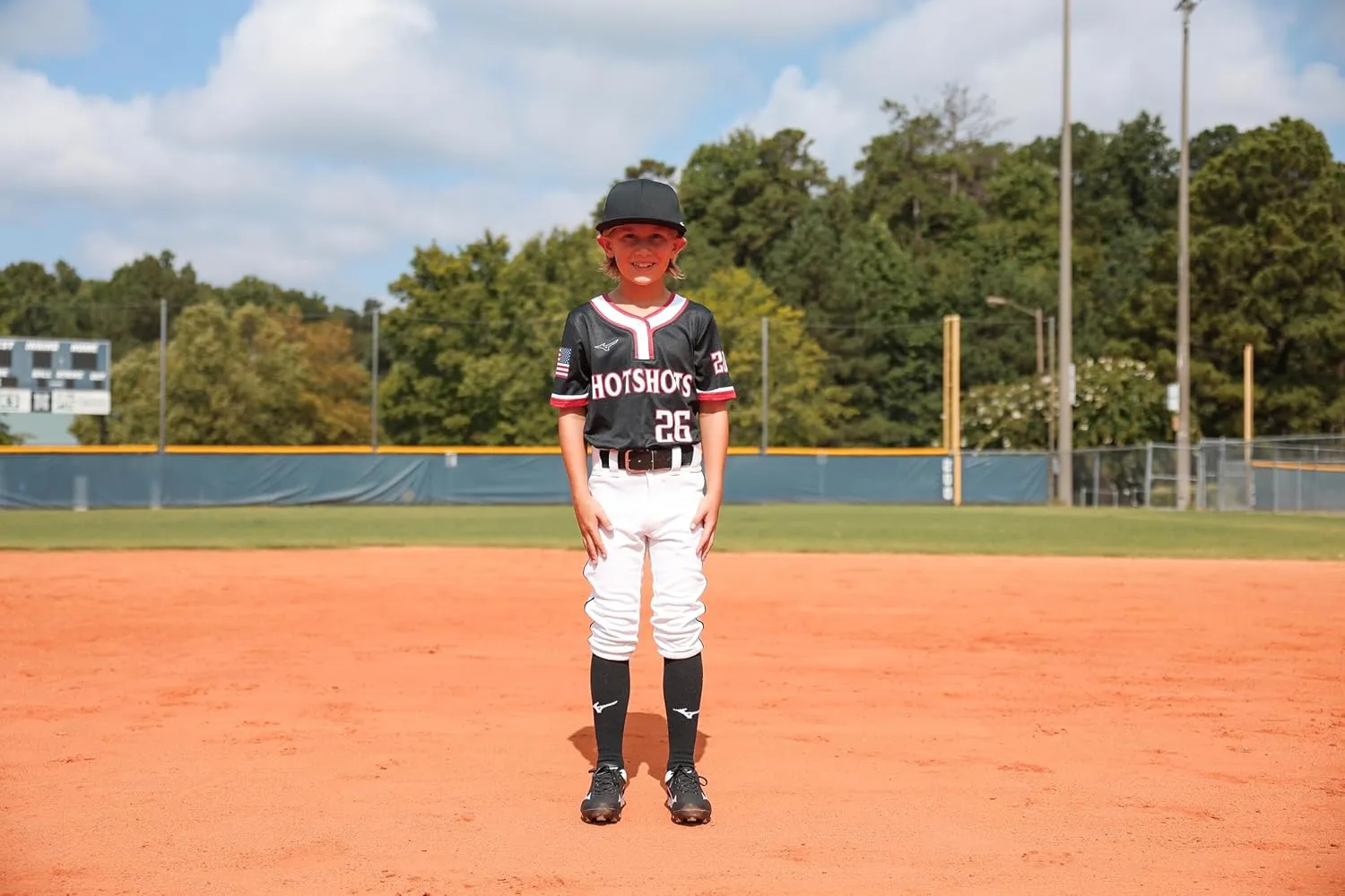Mizuno Youth Premier Piped Short Baseball Pant