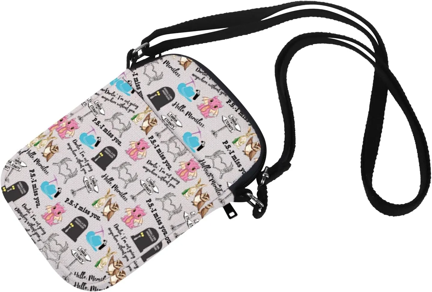 MNIGIU Romantasy Book Inspired Gift Special Edition Crossbody Bag for Bookish Book Lover