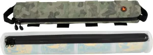 Modular Insulated Adventure Hike & Bike Frame Top Tube Handlebar Can Sling Bags (Large 4-Can Bag, Laughing Grass Camo)