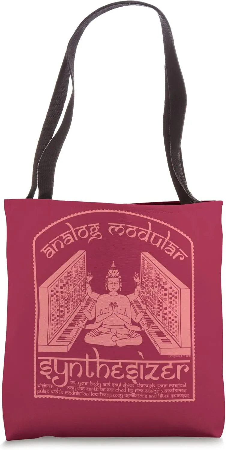 Modular synth funny synthesizer Tote Bag