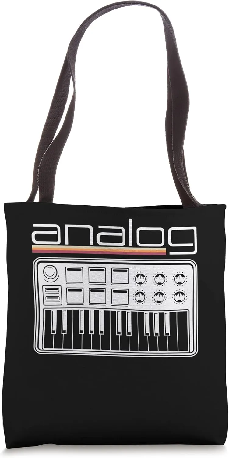 Modular Synthesizer Keyboard Analog Tote Bag