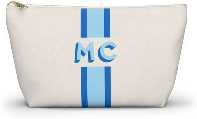 Monogram Stripe Pouch (Small)