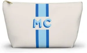 Monogram Stripe Pouch (Small)