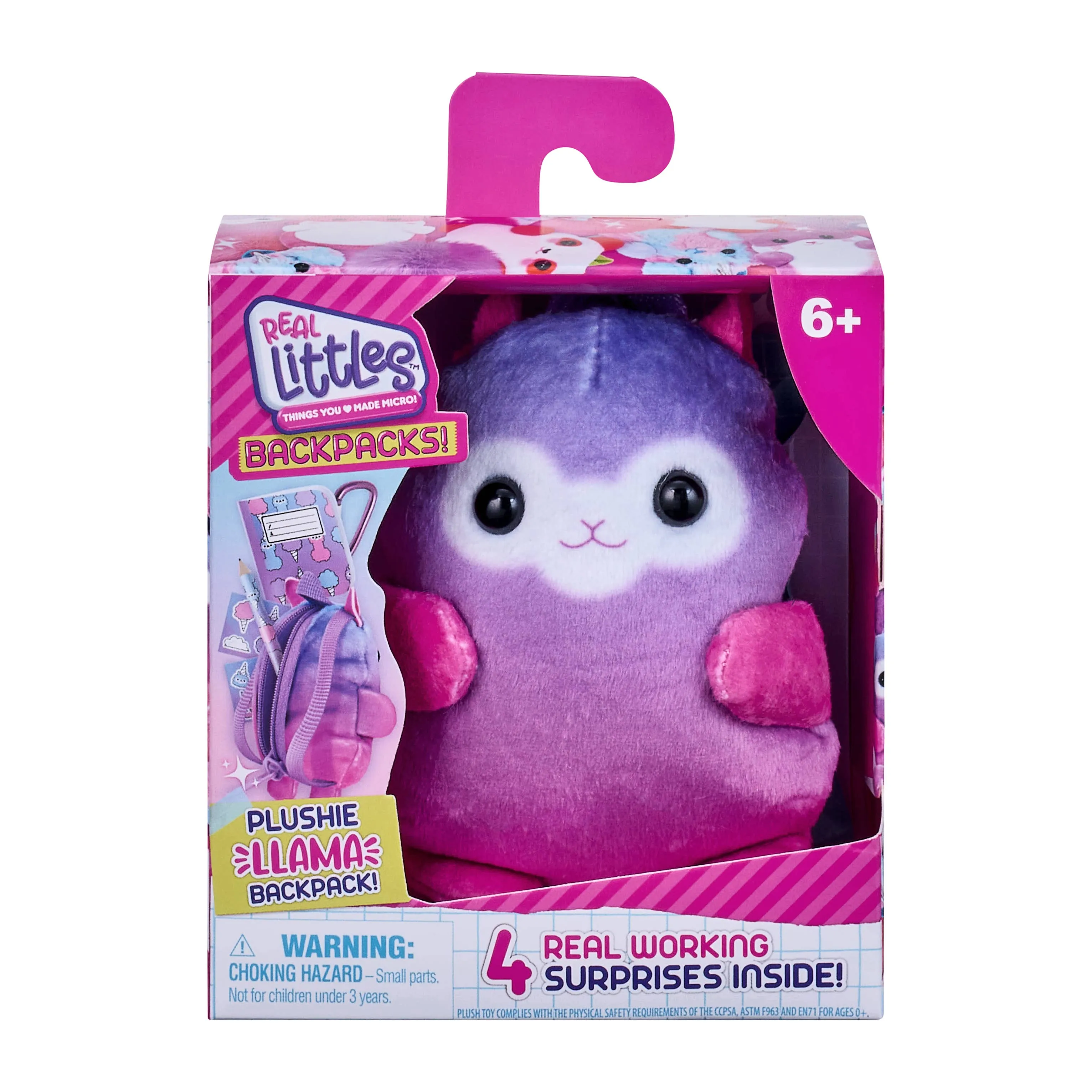 Moose Toys Real Littles Backpacks -Plushie Pet Backpack