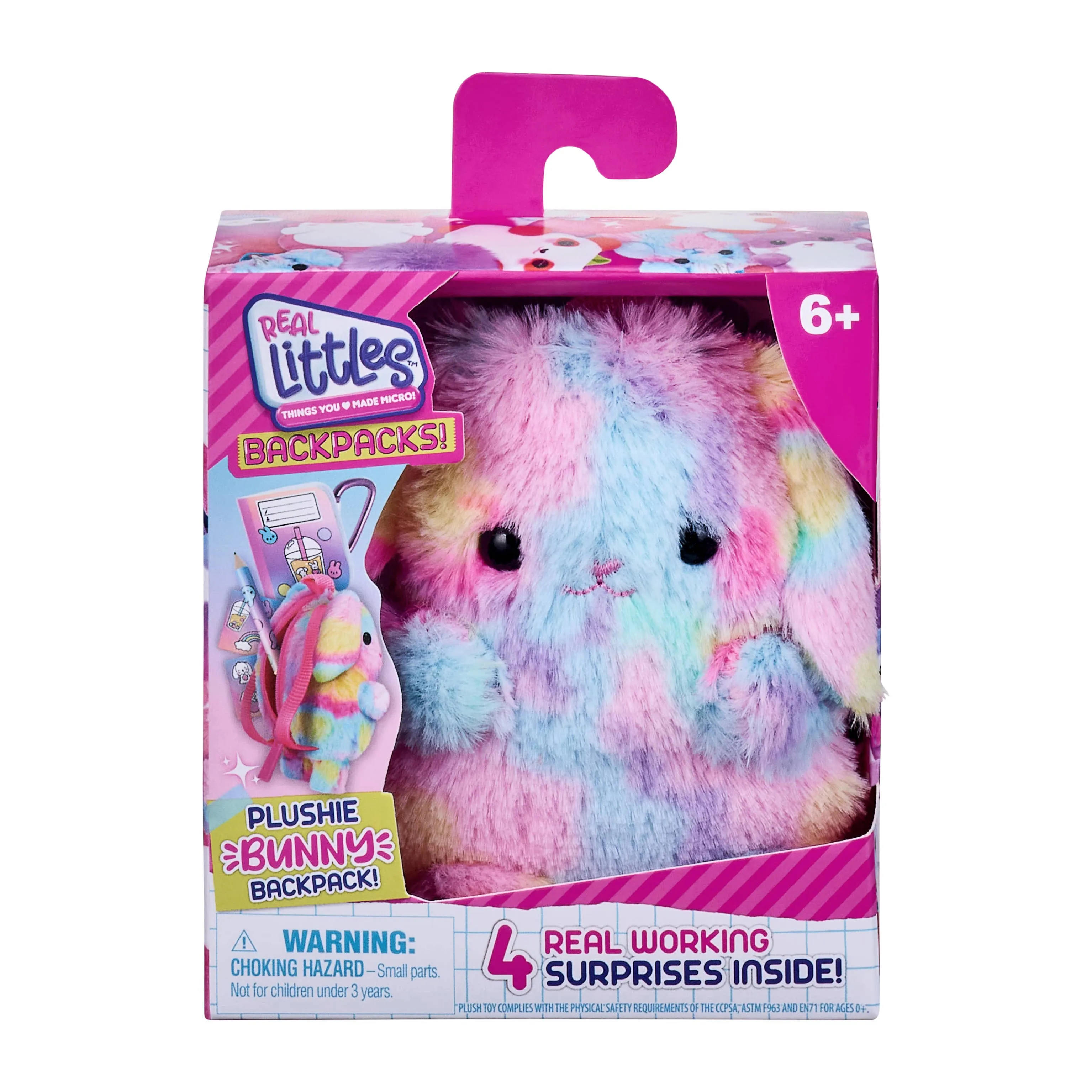Moose Toys Real Littles Backpacks -Plushie Pet Backpack
