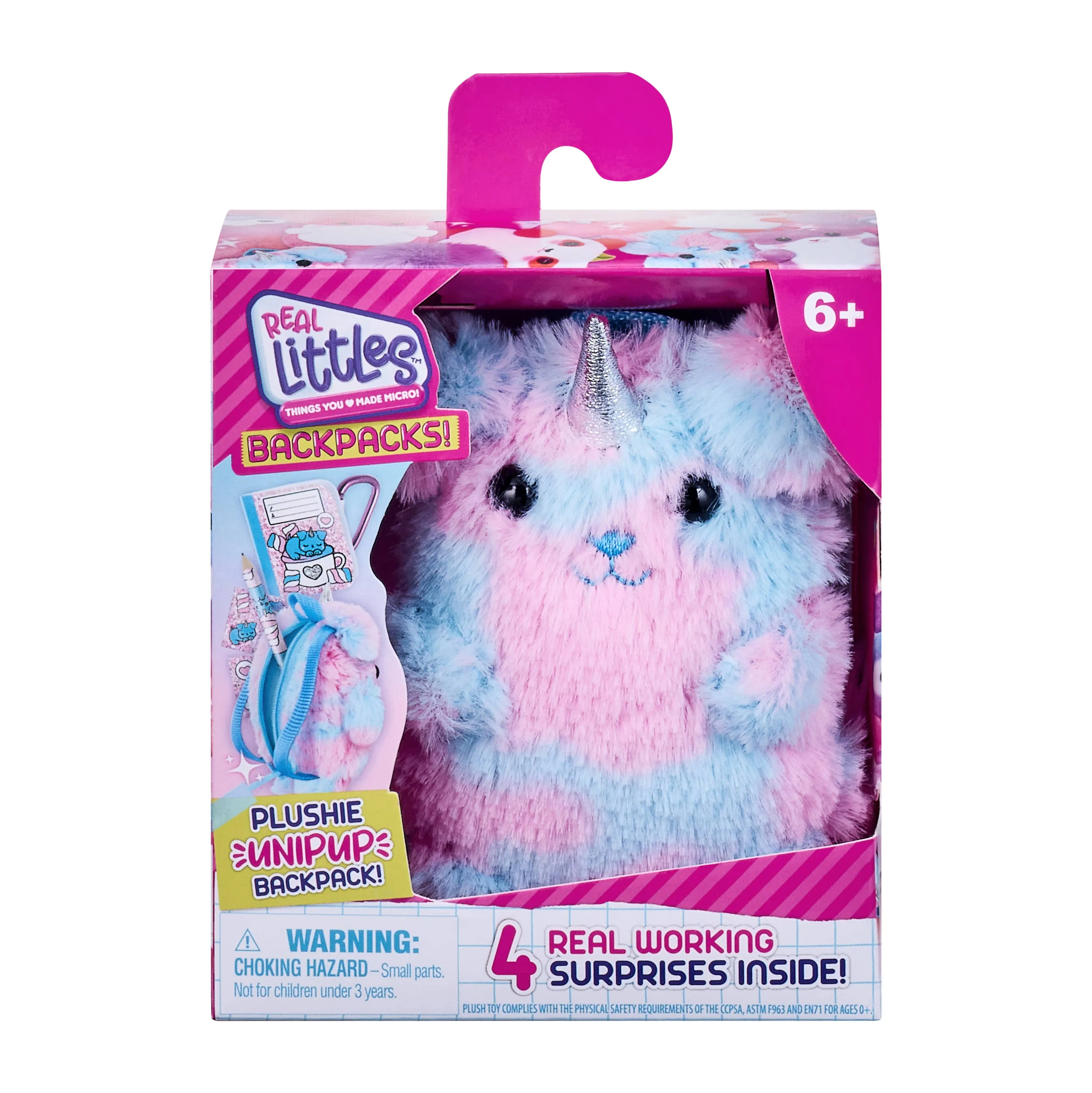Moose Toys Real Littles Backpacks -Plushie Pet Backpack