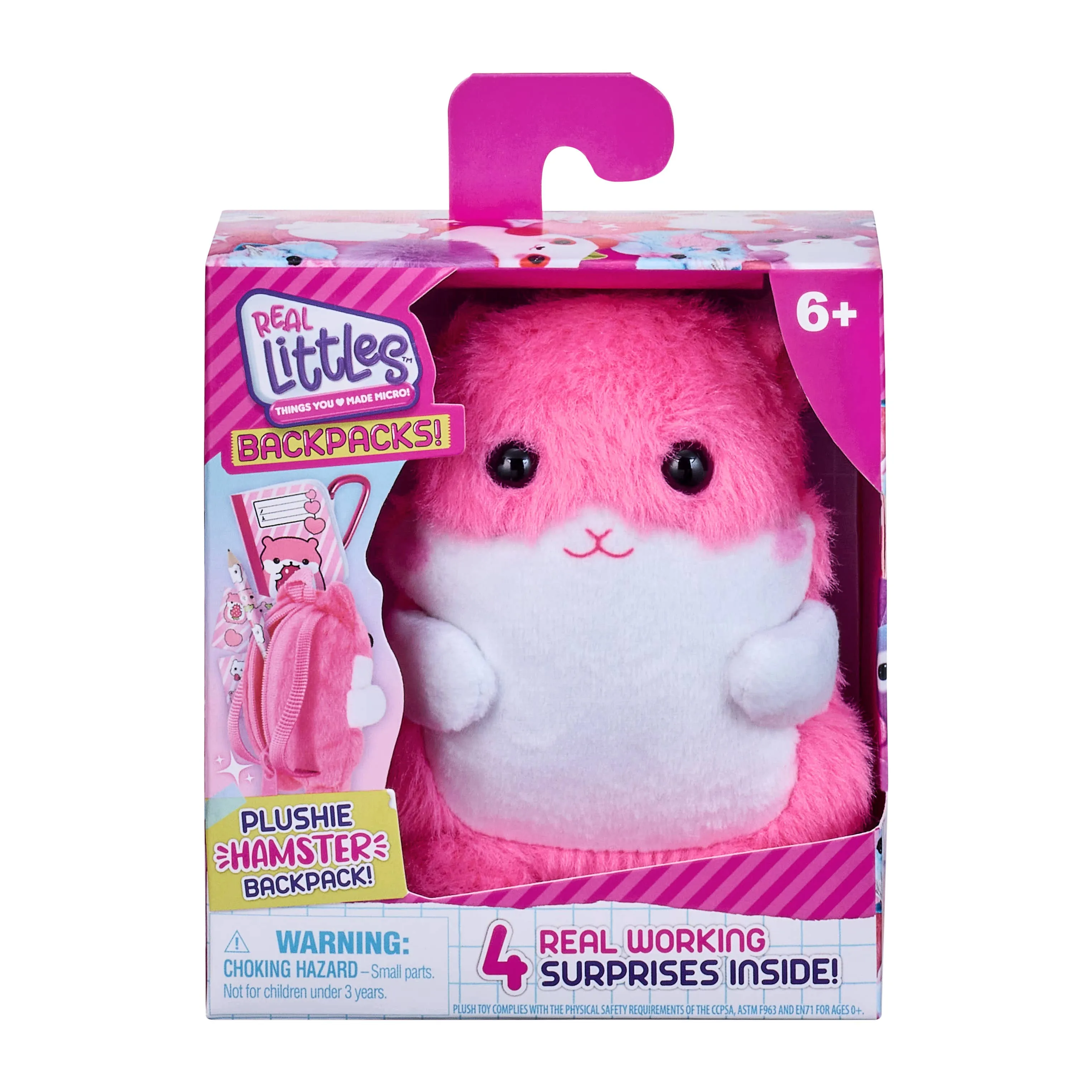 Moose Toys Real Littles Backpacks -Plushie Pet Backpack