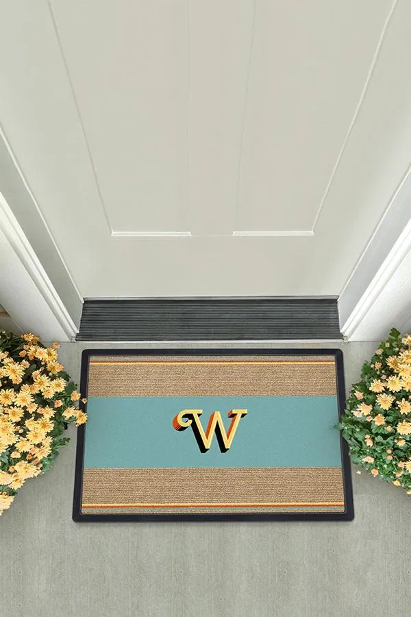 Moxie Monogram Doormat