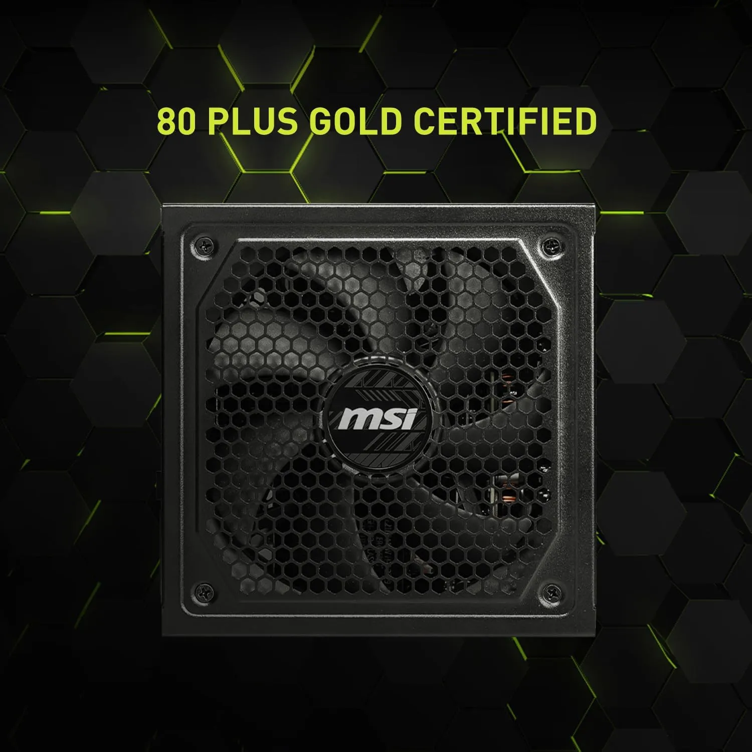 MSI MAG A1000GL PCIE 5 Gaming Power Supply - ATX 3.1 & PCIE 5.1 Ready - Full Modular - 80 Plus Gold Certified 1000W - Compact Size - ATX PSU - 10 Year Warranty