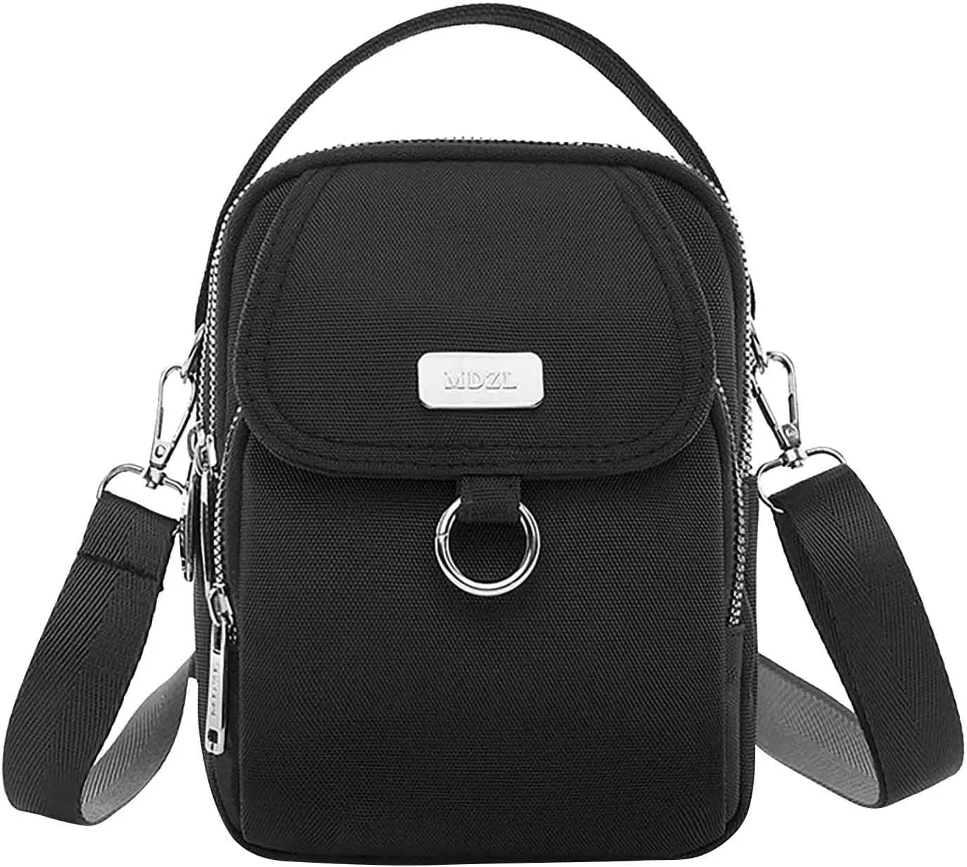 Multi Compartment Crossbody Bag for Women, Lightweight Casual Women Shoulder Bag Suitable for Travel Hiking Walking Use