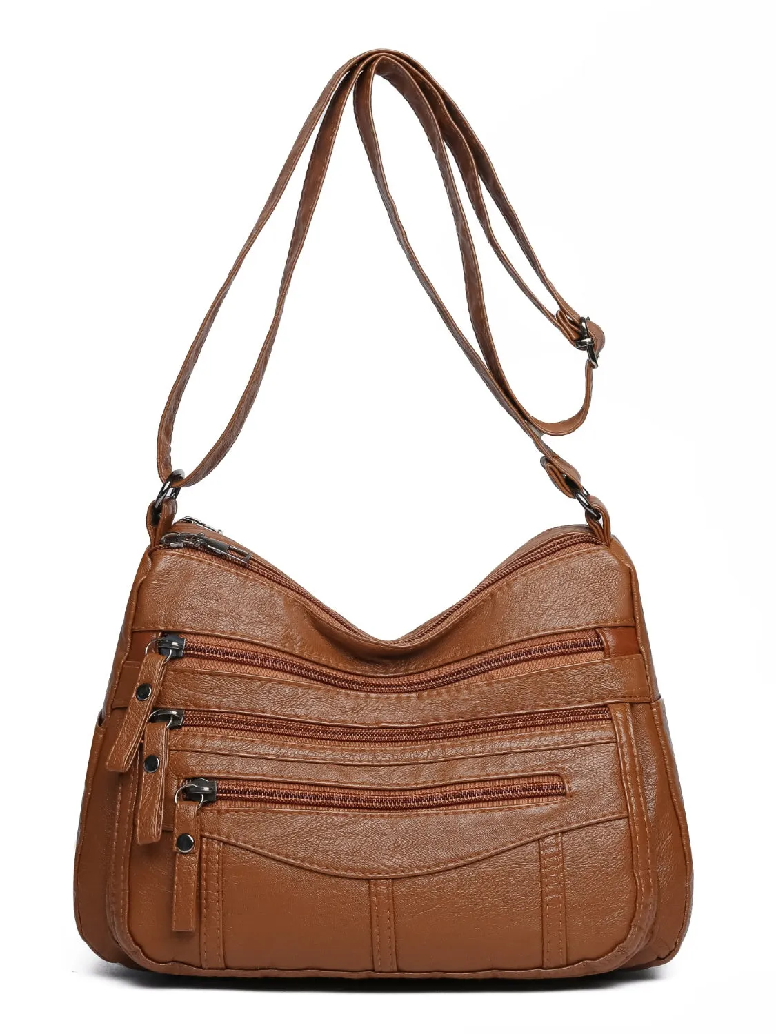 Multi-Compartment Crossbody Bag