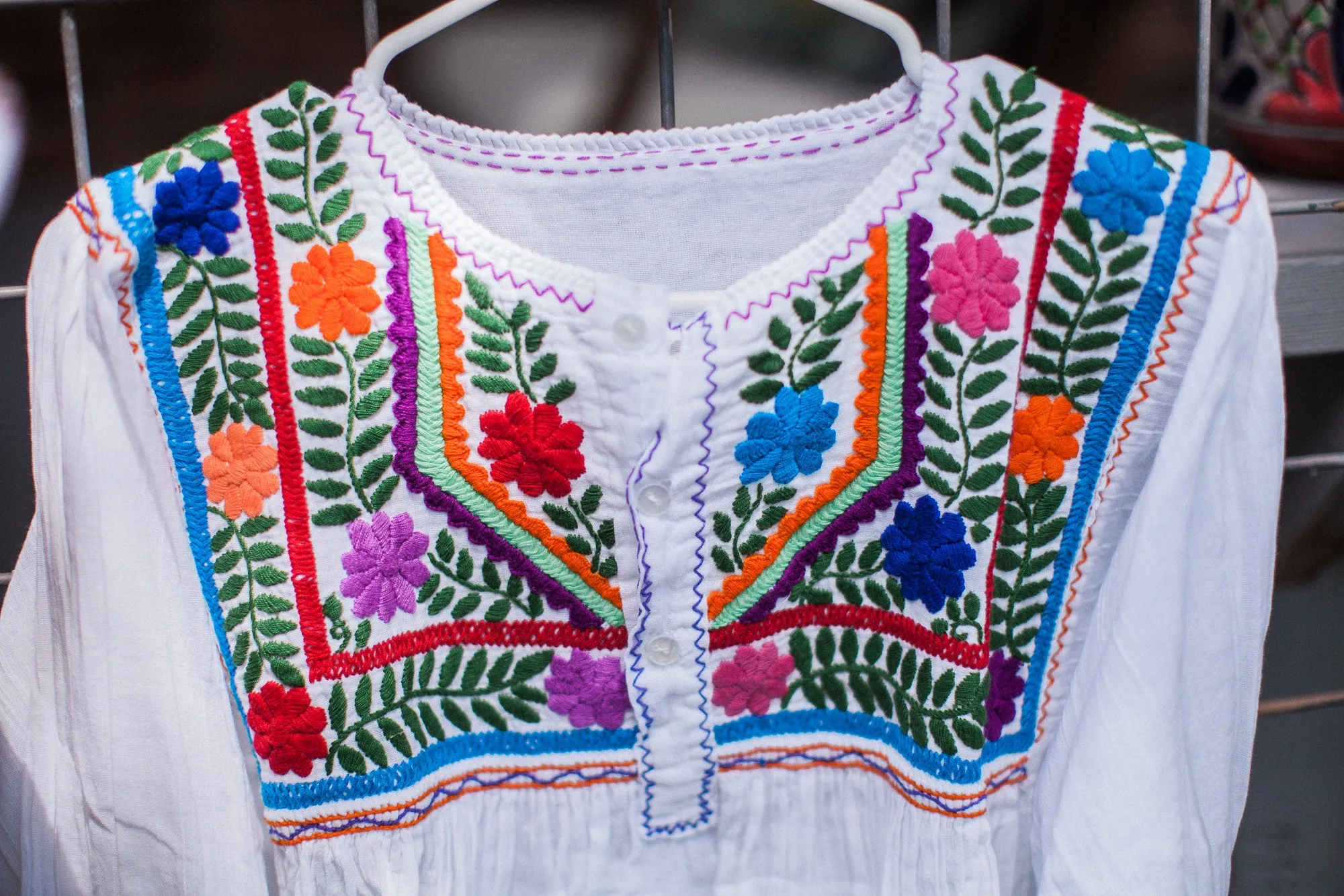 Multicolor Vine Tunic