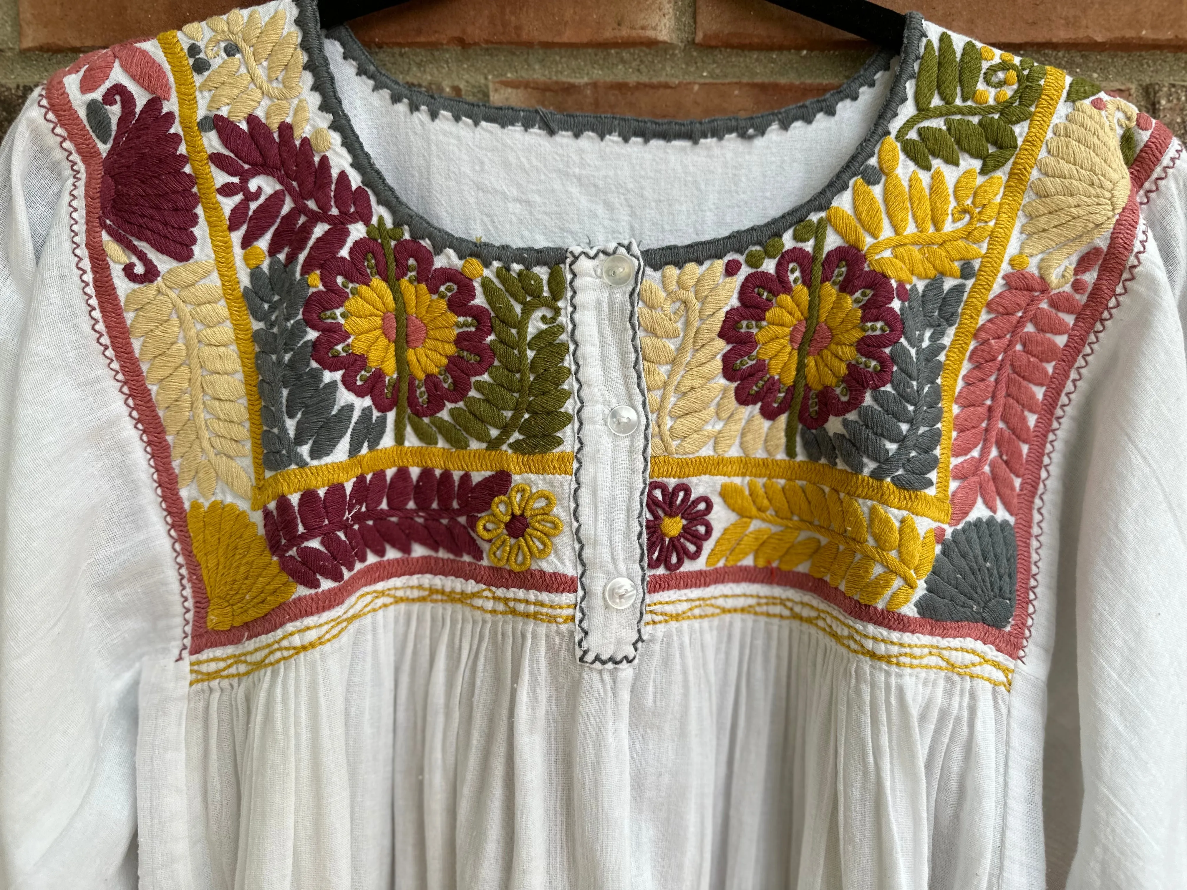 Multicolor Vine Tunic