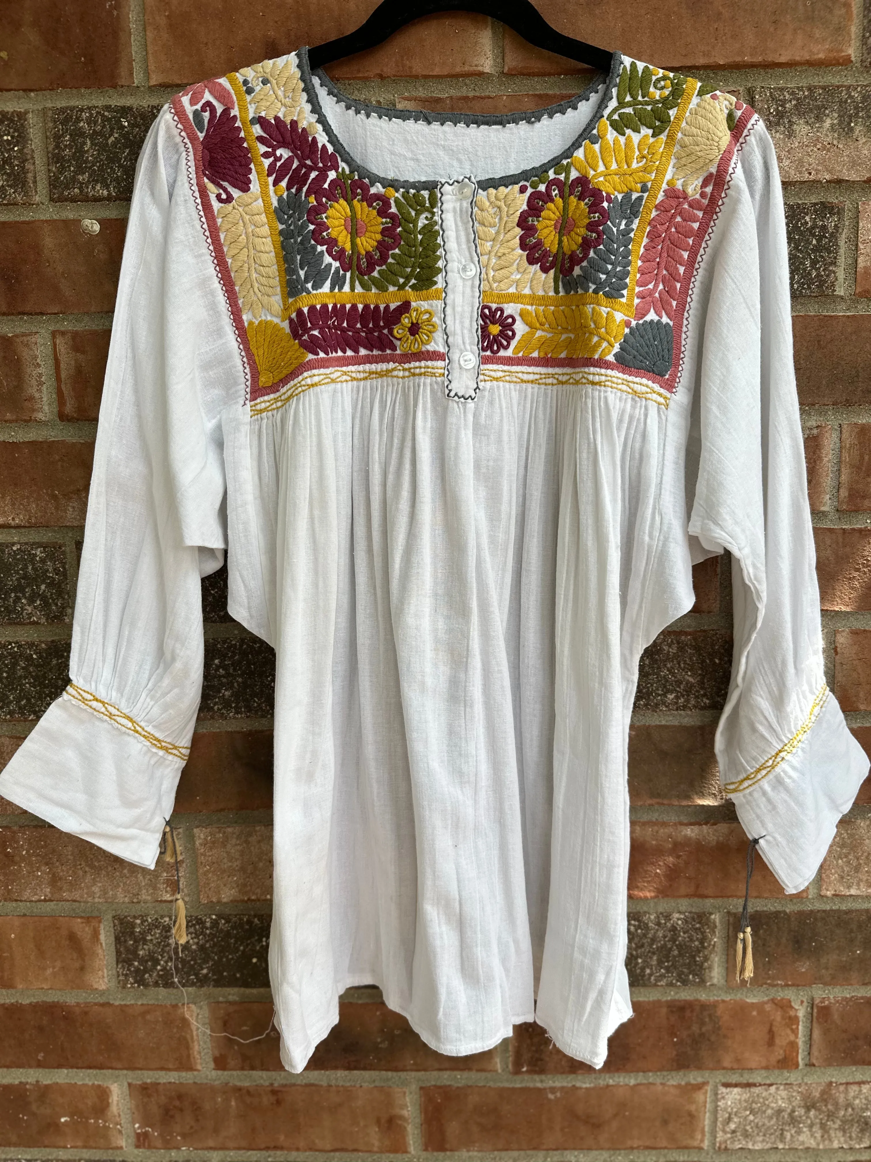 Multicolor Vine Tunic