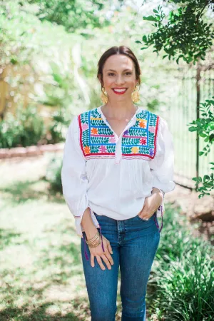 Multicolor Vine Tunic