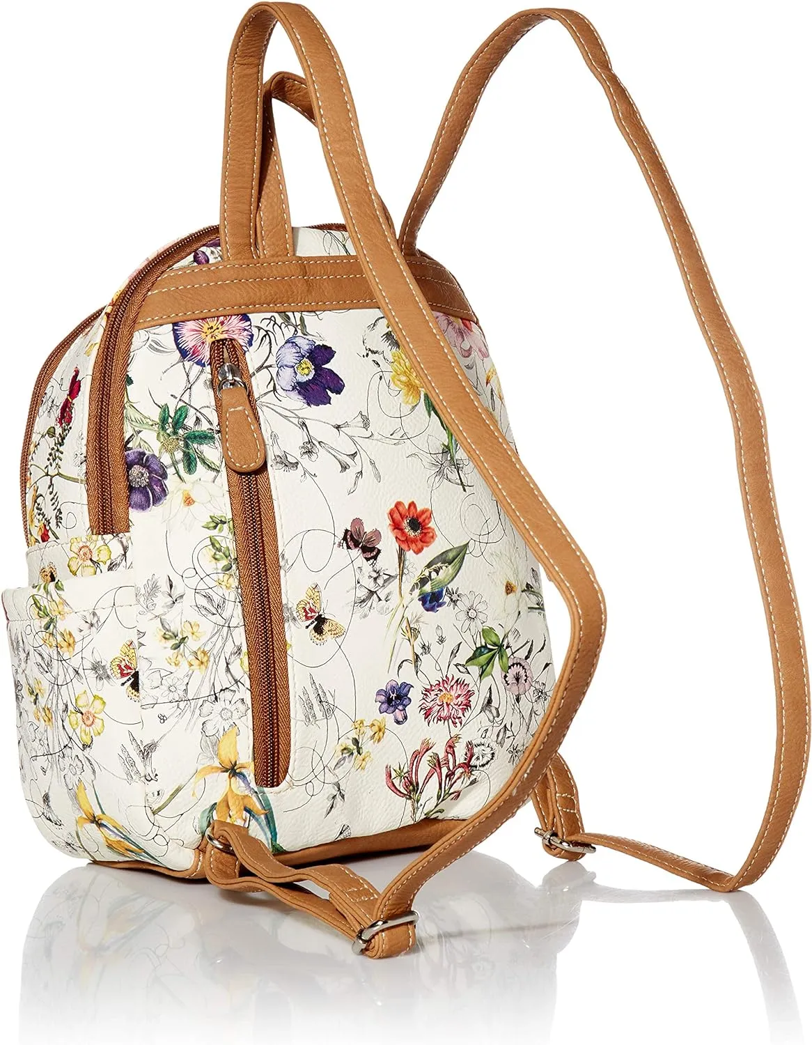 MultiSac Women's Adele Backpack, Vienna Floral, One Size