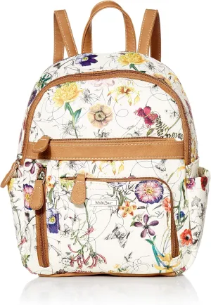 MultiSac Women's Adele Backpack, Vienna Floral, One Size