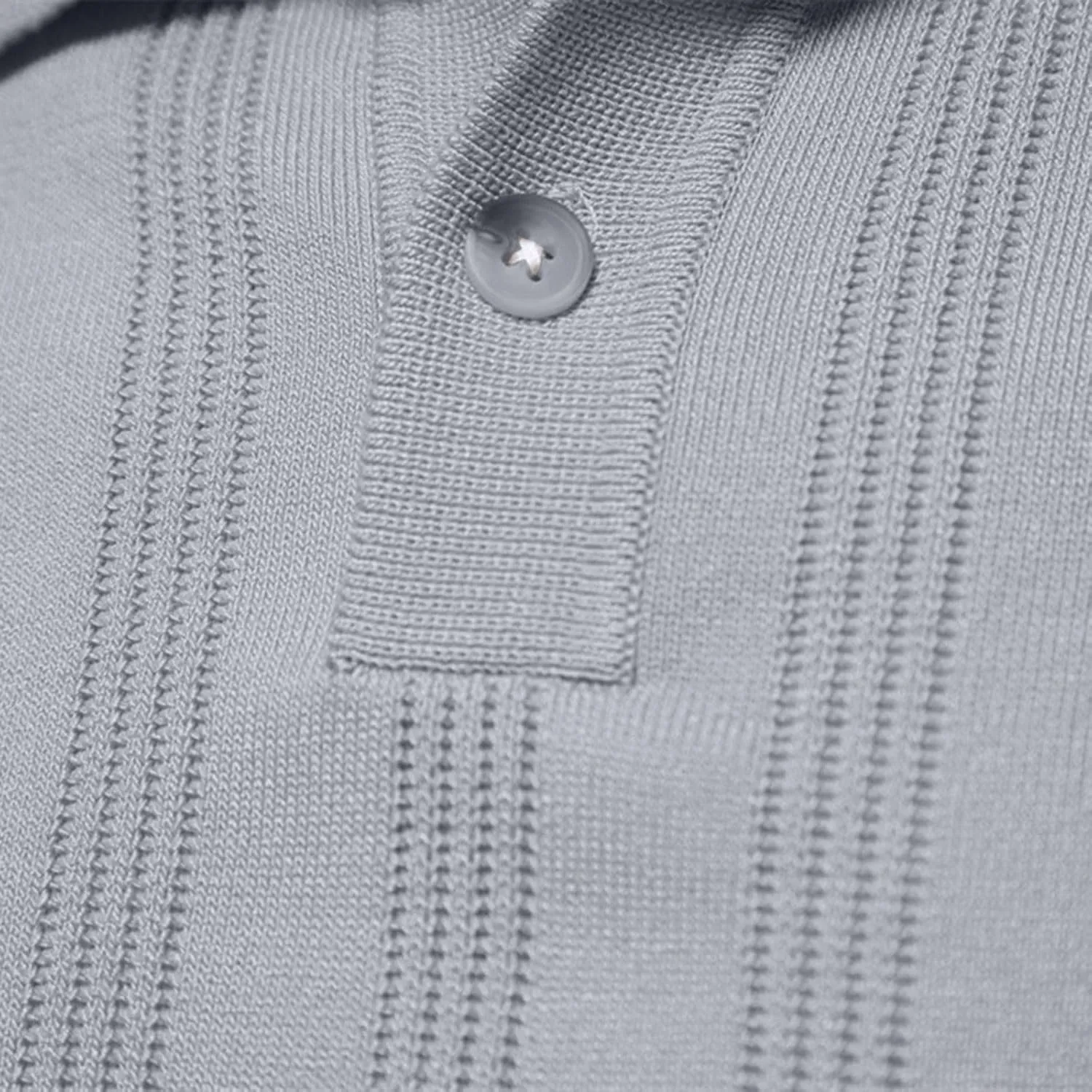Muscularfit Men's Henley Shirts Slim Fit Short Sleeve Knit Cotton Button Down Shirt Business Casual Shirt Trendy Clothes 2024
