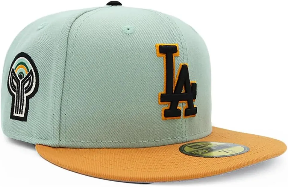 New Era Los Angeles Dodgers 59FIFTY Cooperstown 1981 LA Bicentennial Side Patch Fitted Cap, Hat