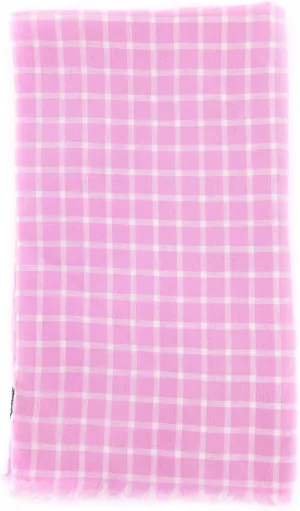 New Pink Linen Scarf