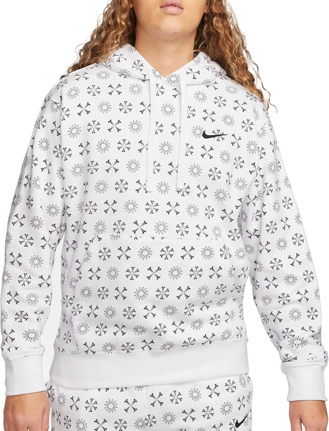 Nike Men's Sportswear Club Pullover Monogram Hoodie