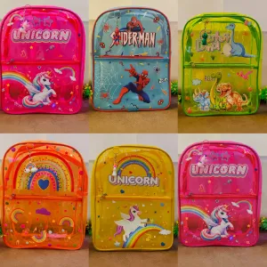 NIYO TOYS Colorful Kids Transparent Backpacks Collection