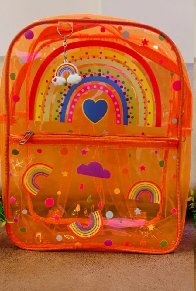 NIYO TOYS Colorful Kids Transparent Backpacks Collection