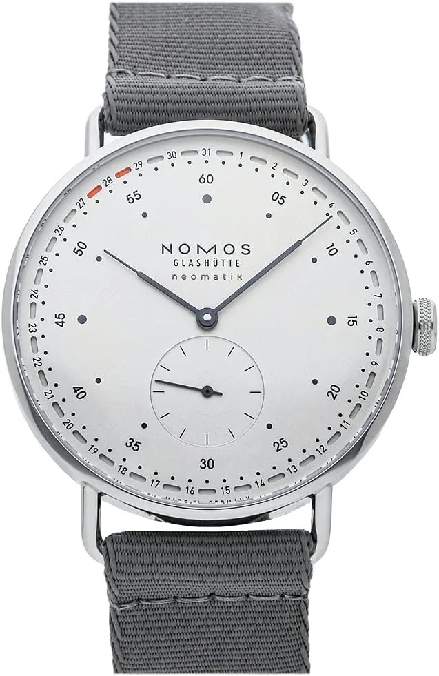 Nomos Metro Neomatik Automatic White Dial Men's Watch 1165