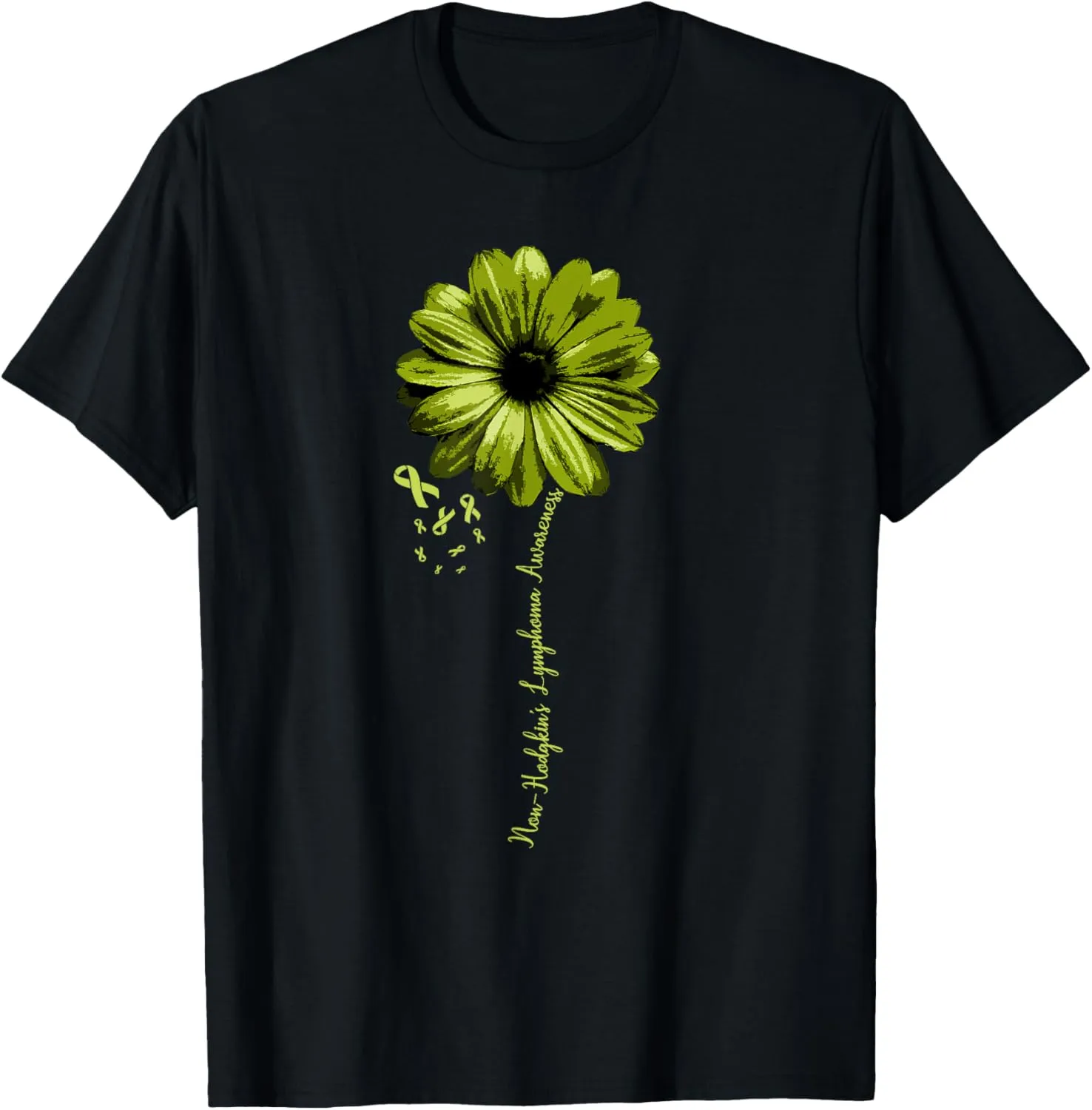 Non-Hodgkins Lymphoma Awareness T-Shirt Warrior Pretty Gift T-Shirt