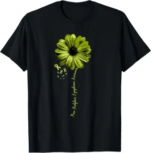 Non-Hodgkins Lymphoma Awareness T-Shirt Warrior Pretty Gift T-Shirt