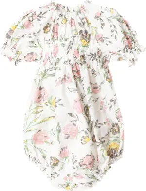 NOTHING FITS BUT Baby’s Classic Linen Cotton Dress, Hana Onesie, Infant’s Casual Frock