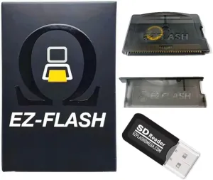 Omega Black Transparent Edition GBA NDS NDSL (Black Transparent)