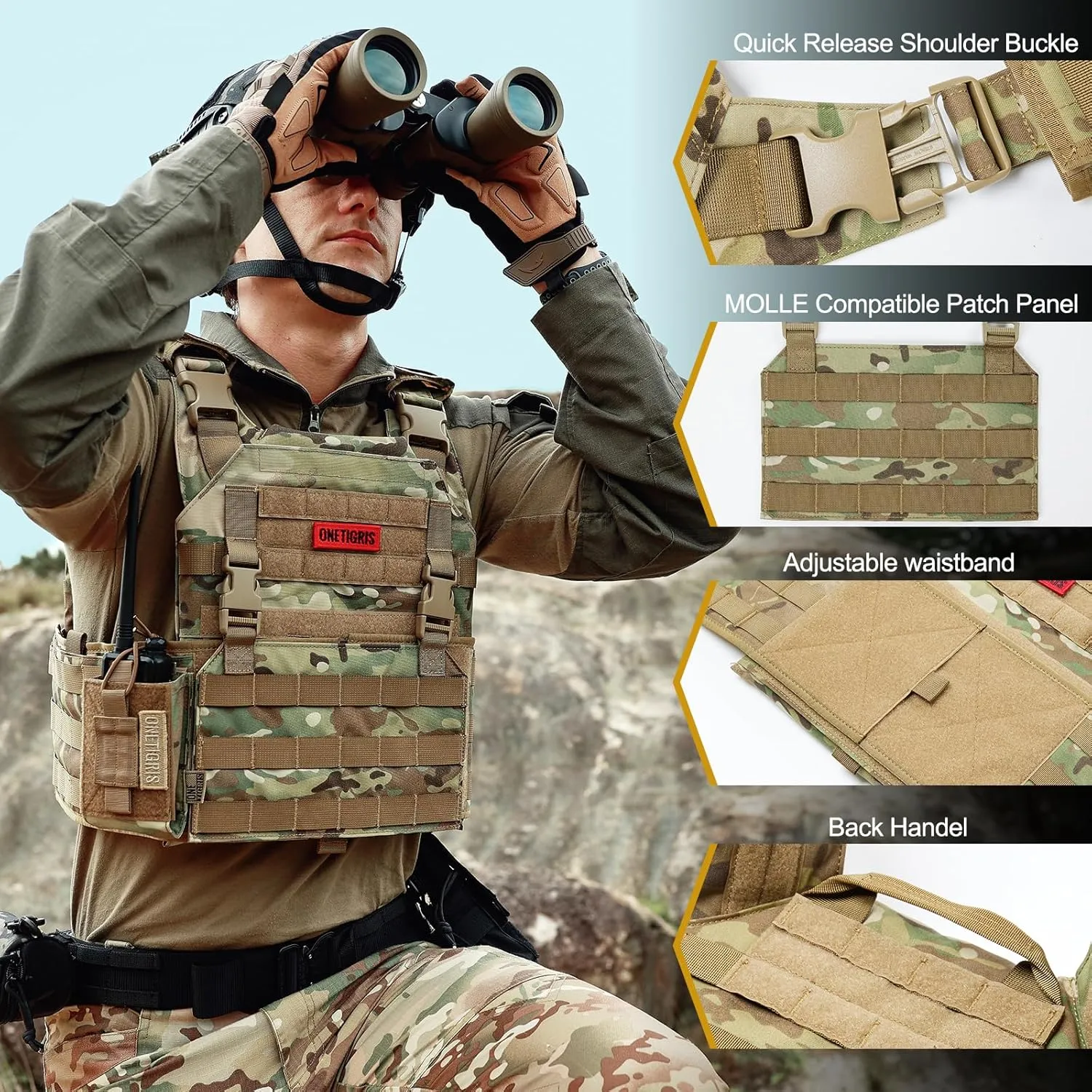 OneTigris Griffin AFPC Modular Vest