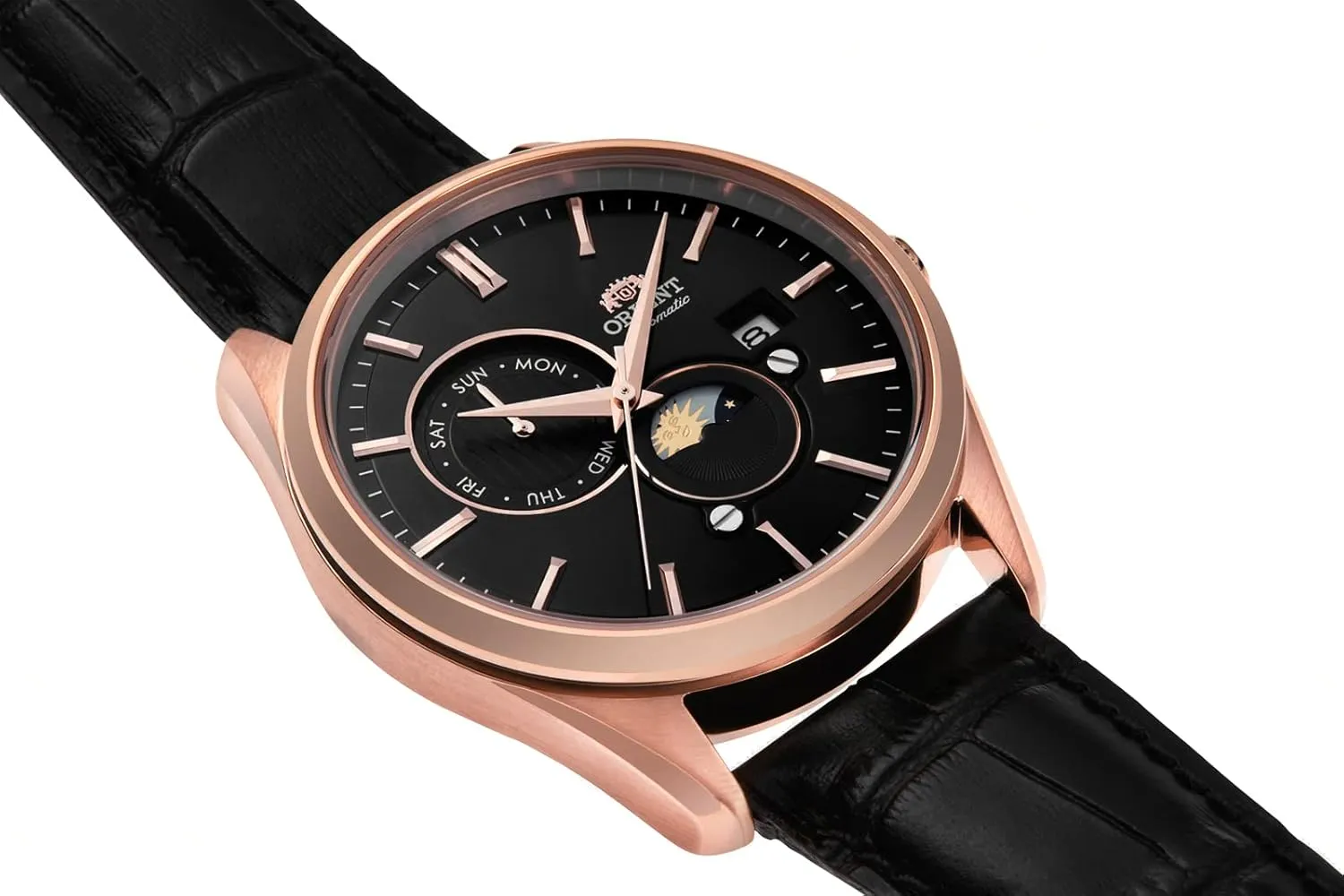 Orient Men's Japanese Automatic/Hand-Winding Watch Dress Watch with Sapphire Crystal Model: RA-AK03