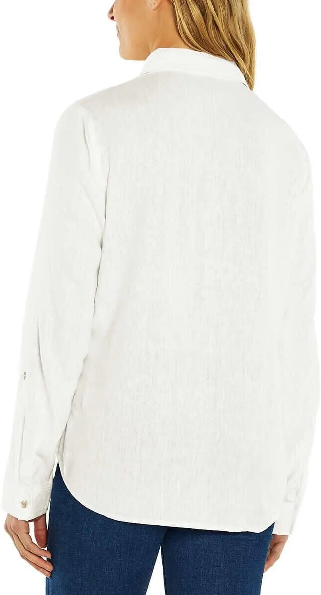 Orvis Ladies' Long Sleeve Button Up Top