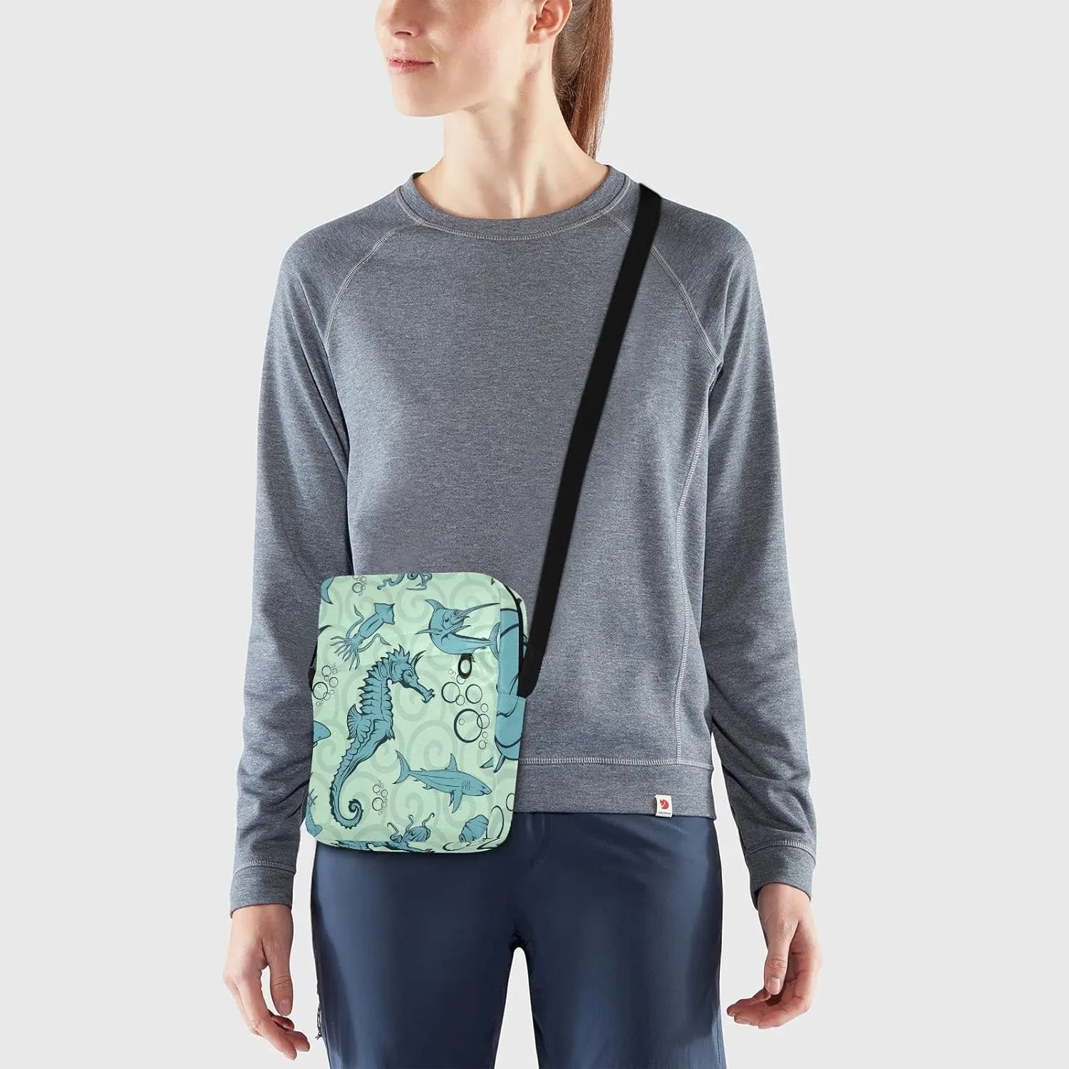 Oyihfvs Messenger Bag, Men's Crossbody Bag, Women's Crossbody Bag with Adjustable Strap
