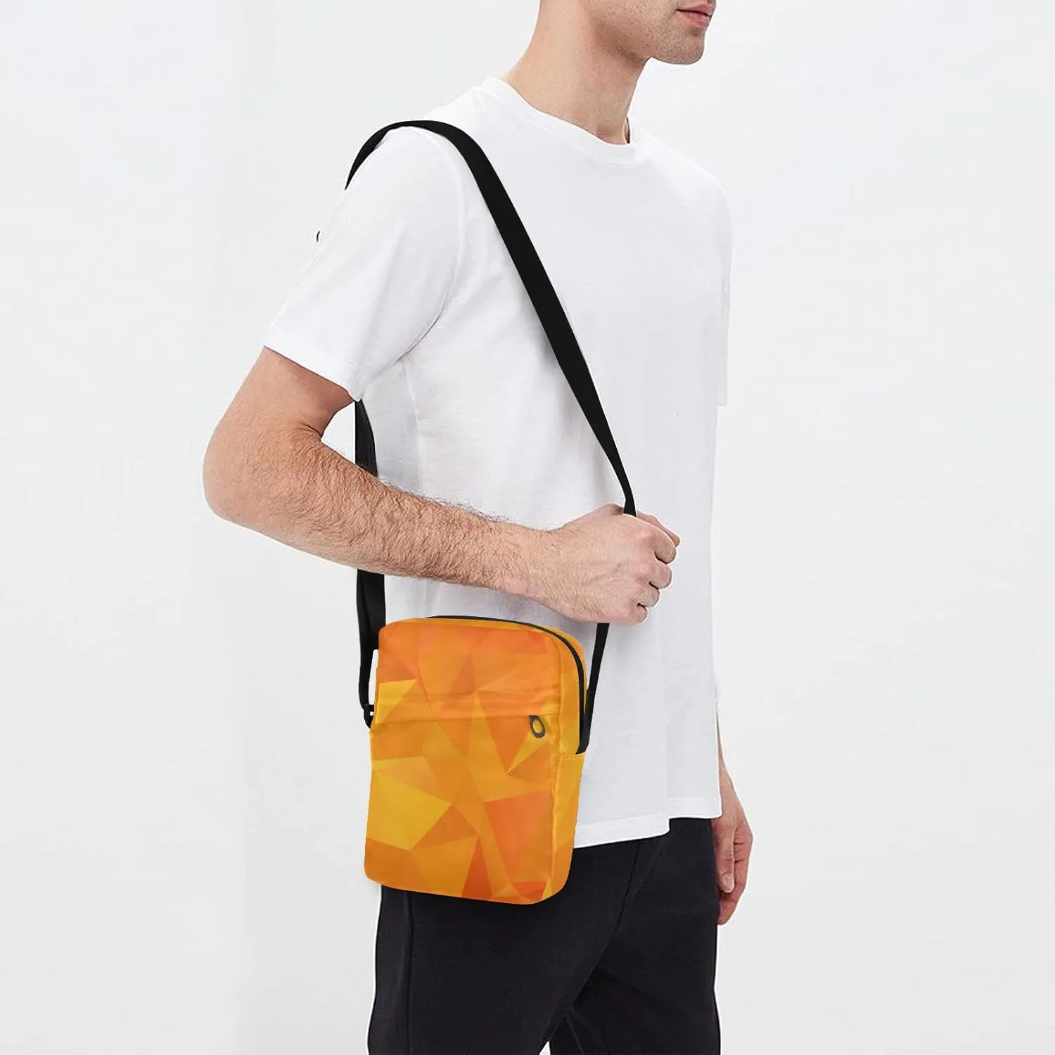 Oyihfvs Messenger Bag, Men's Crossbody Bag, Women's Crossbody Bag with Adjustable Strap