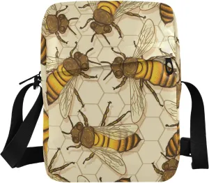 Oyihfvs Messenger Bag, Men's Crossbody Bag, Women's Crossbody Bag with Adjustable Strap