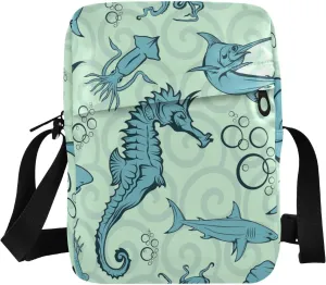Oyihfvs Messenger Bag, Men's Crossbody Bag, Women's Crossbody Bag with Adjustable Strap