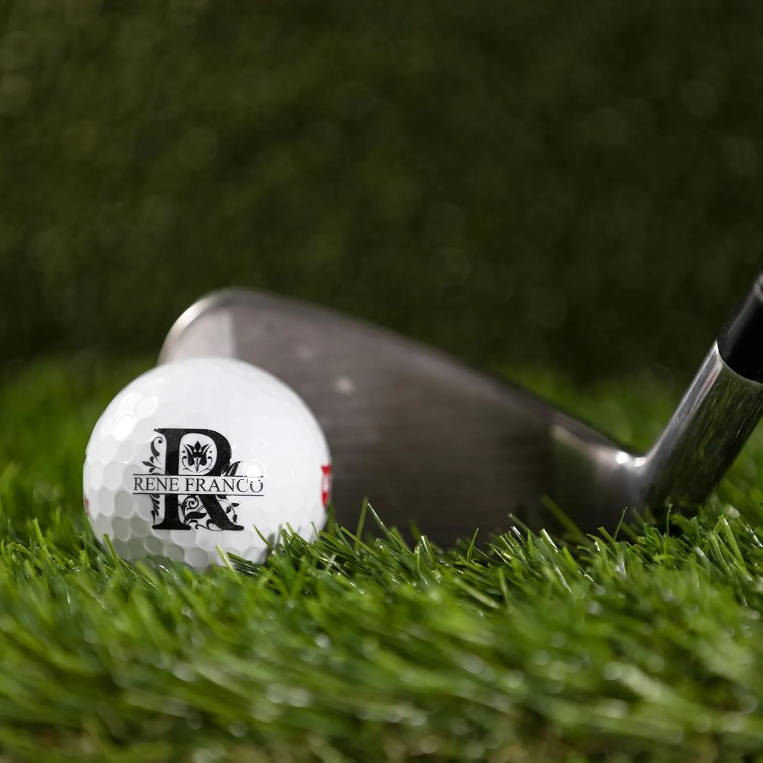 Personalized Golf Balls, 1 Dozen Wilson Staff Elite Golf Balls, Custom Monogram Designs, Personalized Golf Gifts for Men and Women