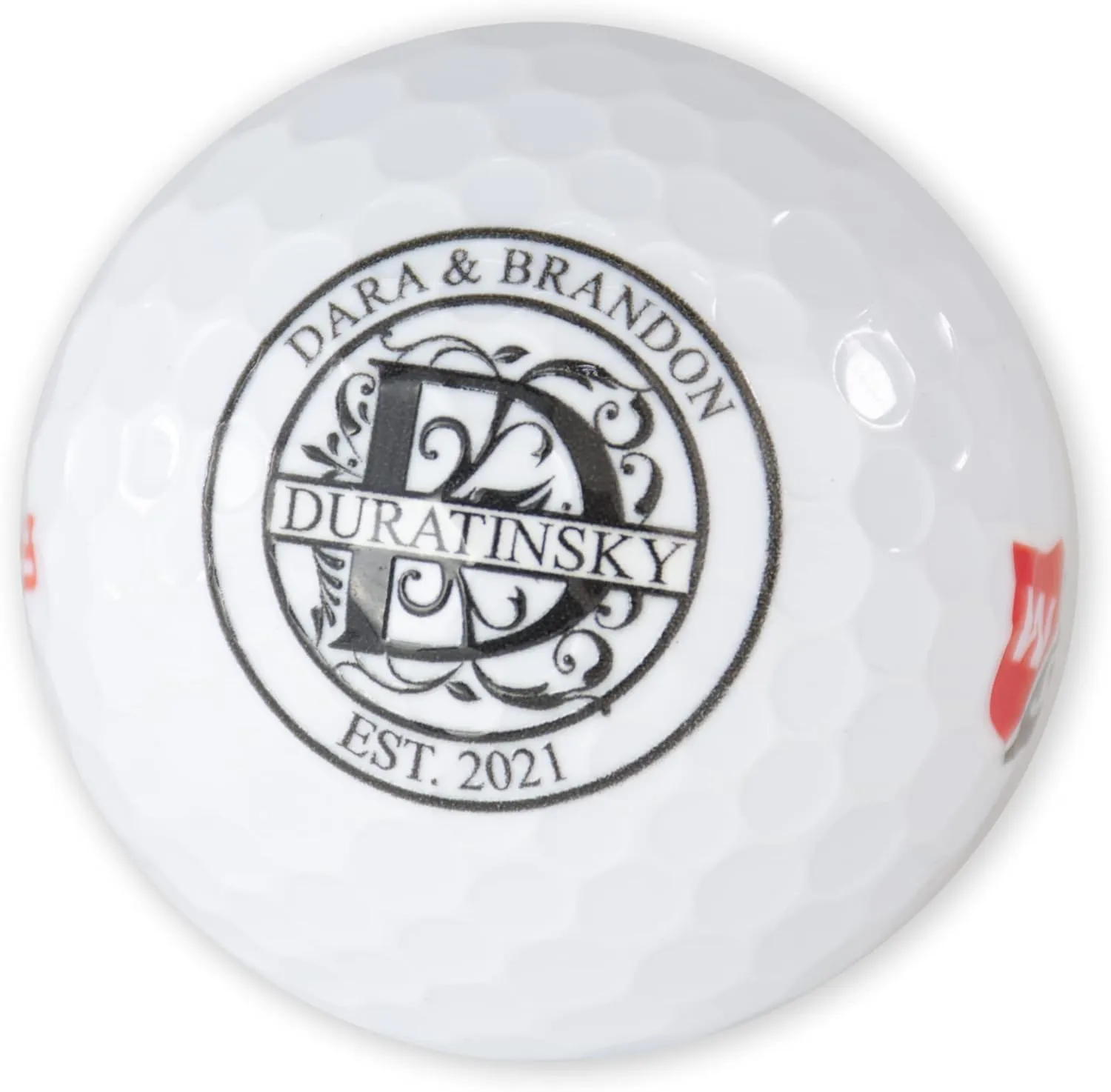 Personalized Golf Balls, 1 Dozen Wilson Staff Elite Golf Balls, Custom Monogram Designs, Personalized Golf Gifts for Men and Women