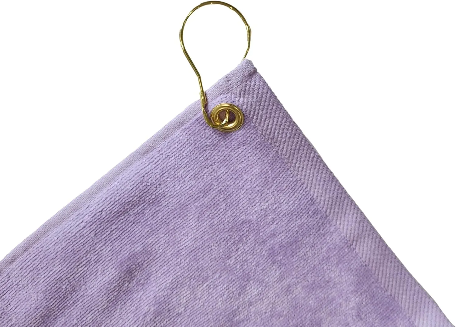 Personalized Women's Golf Bag Towel with Embroidered Name (Lavender- Embroidered Name Woman)