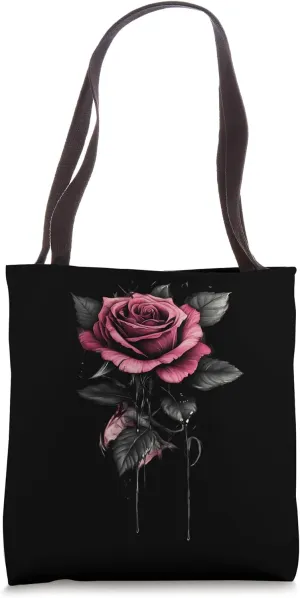Pink Rose Flower Botanist Garden Flower Rose Tote Bag