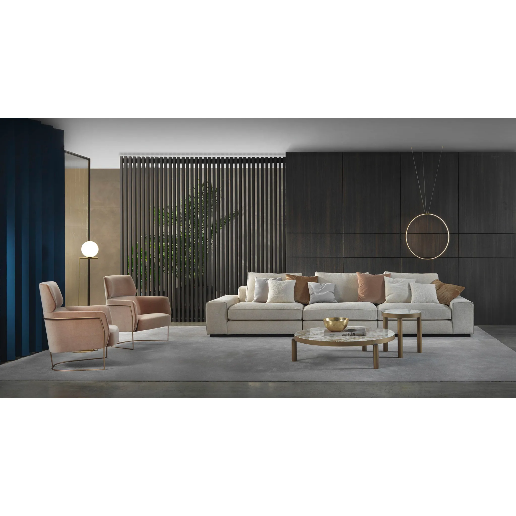 Piped Square Modern Cushion | Marelli Alexander