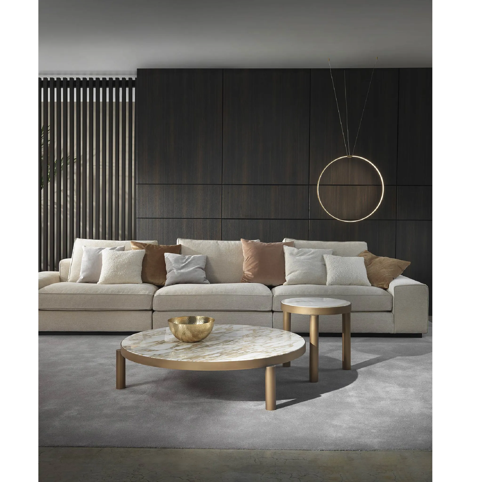 Piped Square Modern Cushion | Marelli Alexander