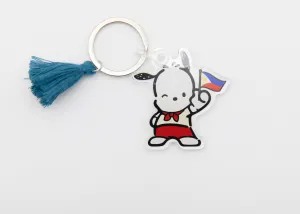 Pochacco Philippines Flag Keychain