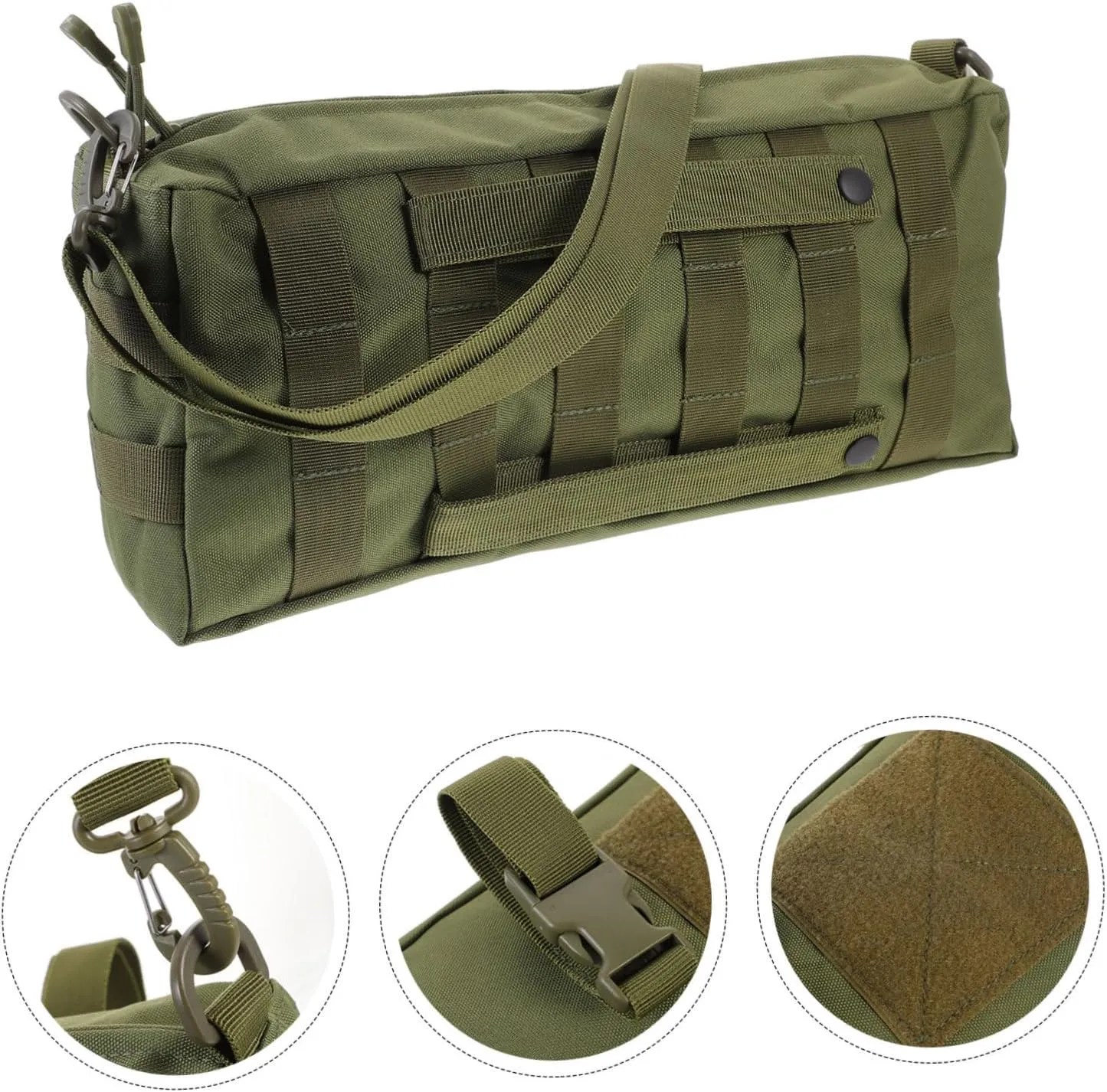 Portable Outdoor Camping Backpack Sturdy Tool Storage Bag Multi-function Crossbody Shoulder Bag for Men