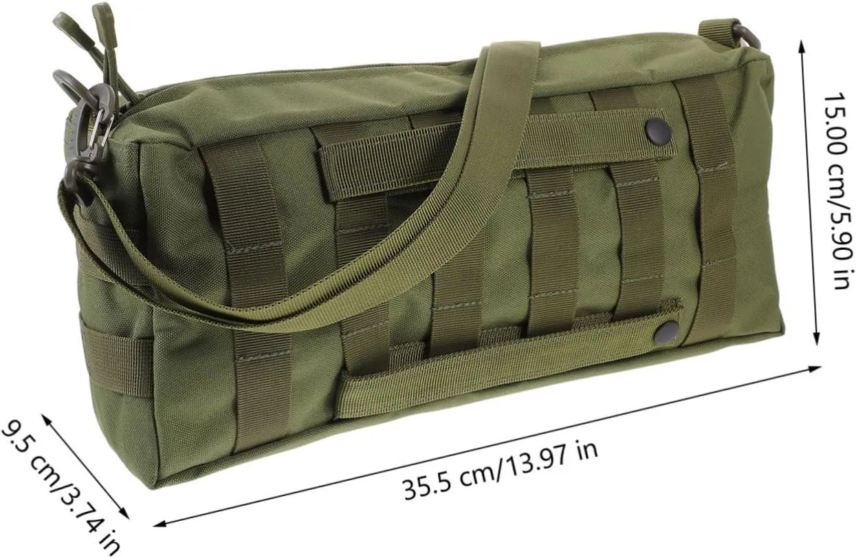 Portable Outdoor Camping Backpack Sturdy Tool Storage Bag Multi-function Crossbody Shoulder Bag for Men