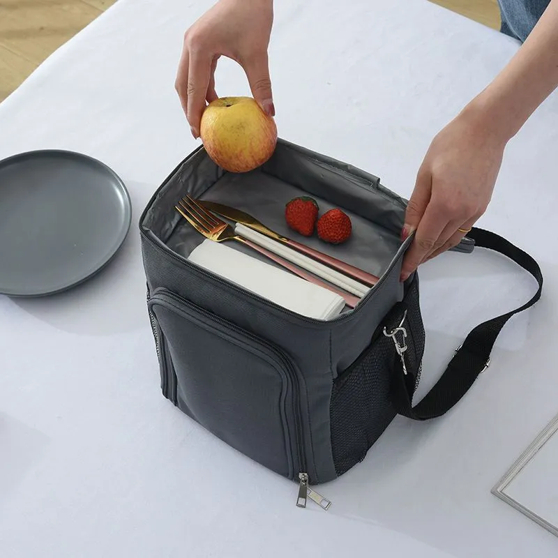 Premium 2 compartment Insulated Lunch Bag