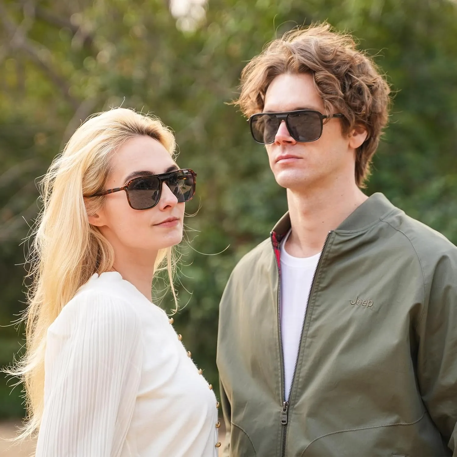 Premium Acetate Aviator Polarized Sunglasses for Men Women Scratch/Saltwater Resistant/Oleophobic Coating Lens
